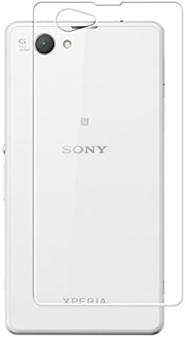 GranadaTech® Tempered glass for Sony Xperia Z1 Compact Back l Screen protector, thickness 0.3 mm, HD quality, rounded corners 2.5D, 9H high shock resistance
