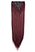 Grade 7A 160g 23-24 Inch Real Thick Double Weft Clip In Hair Extensions