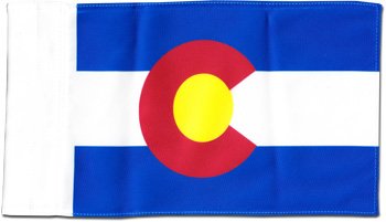Colorado - Motorcycle Flag