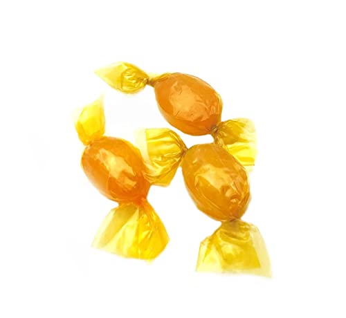 BLAIR CANDY | BUTTERSCOTCH HARD CANDY | 2 LBS RESEALABLE STAND UP BAG | INDIVIDUALLY WRAPPED HARD CANDIES | CLASSIC BUTTERSCOTCH FLAVORED SWEETS | BULK PARTY CANDY