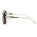 AEVOGUE Sunglasses For Men Goggle Alloy Big Frame Metal Punk Style Shield AE0336