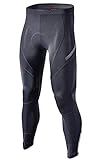 RION Cycling Men's Bike Pants Long Padded Bicycle Tights