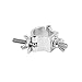 10 Pack Heavy Duty 165lb Aluminum Alloy Stage Lighting Clamp 1.26-1.38 Inches for Projector Par Light Spotlight Fits 32mm to 35mm OD Tubing/Pipe, Small Size Clamp-TUV Certificated