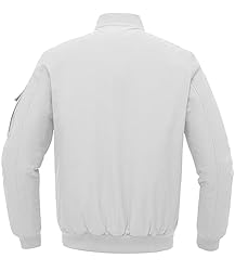 BGOWATU Men's Jacket Windproof Quilted Bomber