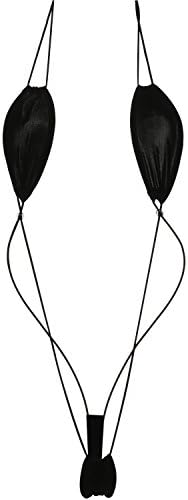 CRDC Life Mini Bikini G-string One-Piece Sexy Lingerie Weeny Sling (XL, BLACK)