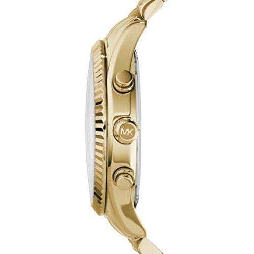 Michael-Kors-Herren-Uhren-Rund-Analog-Quarz-One-Size-Edelstahl-85935704