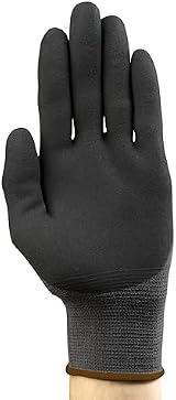 Ansell HyFlex 11-840 Nitrile Work Gloves, Abrasion Resistant, M, 1 Pair view 3