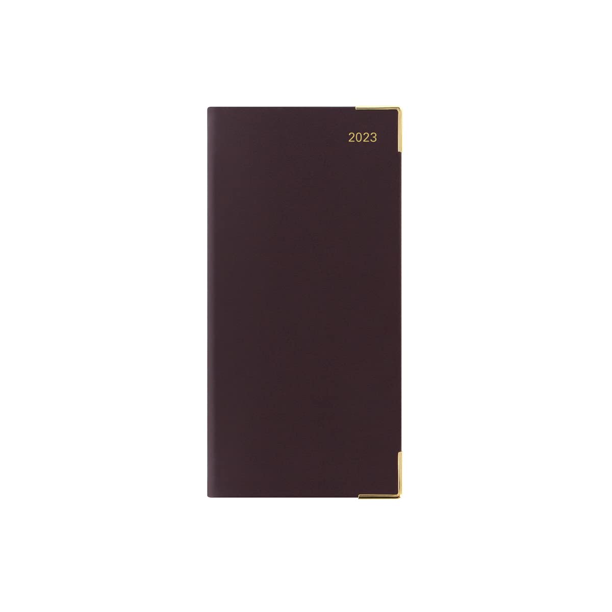 Letts Roma Slim week to view with appointments, notes & planners 2023 diary - burgundy