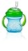 Nuby No-Spill Grip N' Sip Cup with Super Straw, 8 Ounce, Colors May Vary