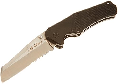 Meyerco Jeff Hall Antara, Assisted Folding Knife, Serrated MPANTARAS