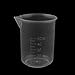 uxcell - a15110200ux0194 Plastic Capacity Measuring Cup Beaker Laboratory Set 50ml 10 Pcs Clear