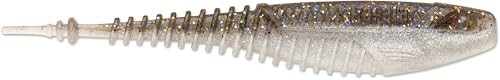 CrushCity Freeloader Soft Plastic Swimbait Minnow, Natural Swimming Action for…