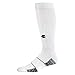 Under Armour Unisex UA Over-The-Calf Team Socks LG White
