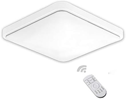 lampara de techo led cuadrada con mando a distancia 36 00watts 110 00 volts