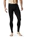 Tesla TM-YUP43-KLB_Medium Men's Emboss Pants Thermal Wintergear Compression Baselayer Sports Leggings YUP43