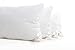 King Size Pillows 4 Pack - Fluffy and Comfortable - White 20 x 36 Inch - Comfy Fluff and Plush - Four Pillow Set - Standard - Softer Than Feather Goose Down - Luxury Hotel Quality