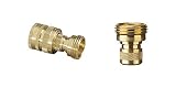Nelson Brass Quick Connects with 3-Male and 1-Female Quick Connects