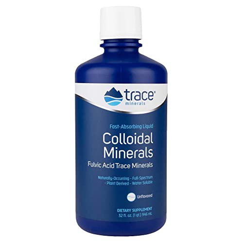 Trace Minerals Colloidal Silver Liquid 30 PPM Safe Dose Mineral