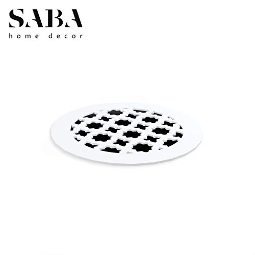 Saba Air Vent Cover Grille Acrylic Plexiglass 6" Round Duct Opening