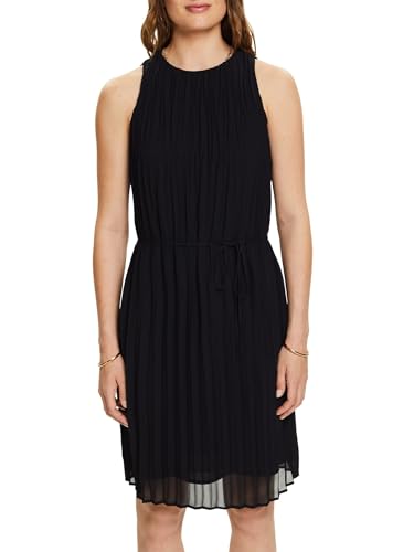 ESPRIT 044ee1e399 Robe, 001/Black, 38 Femme