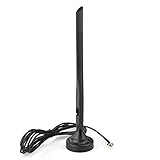 Bingfu 4G LTE Cellular GPS Fixed Bracket Wall Mount Antenna for Vehicle Truck RV Bus Tracker Real Time Tracking Cradlepoint Sierra Wireless Airlink Industrial Gateway Modem Mobile Router Trail Camera