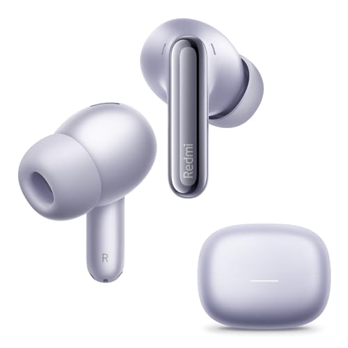 XIAOMI Redmi Buds 6 Pro Purple - 36h Akkulaufzeit, Triple-Treiber Hi-Fi Klang, 55dB ANC, 20 ANC-Level, 3 Transparenzmodi, Immersives 3D-Audio, Bluetoo