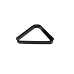 Billiards 2-1/4" 15 Ball Pool Triangle Rack Table Ball Combo /Diamond Rack Black
