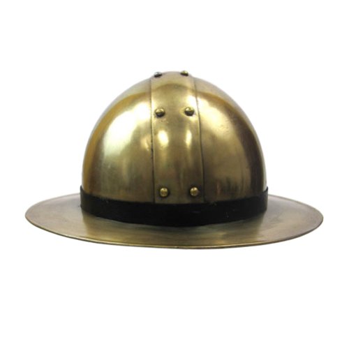 Armor Venue - Epic Kettle Hat Helmet - Brass - One Size