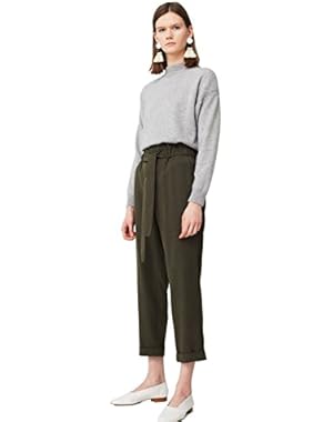 Mango Women's Elastic Waist Trousers