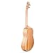 Caramel CB103 30 Inch High Gloss Zebra Wood Baritone LCD Color Display Electric Ukulele With Truss Rod