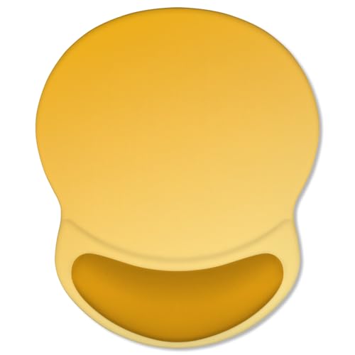 itnrsiiet Ergonomic Mouse Pad Wrist Rest Yellow