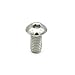 TOPINSTOCK M5 x 10mm Stainless Steel Button Head Hex Socket Cap Screw Pack of 50