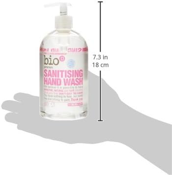 Bio-D 500 ml Geranium Hand Sanitiser, 1 l (Pack of 1) - Image 4