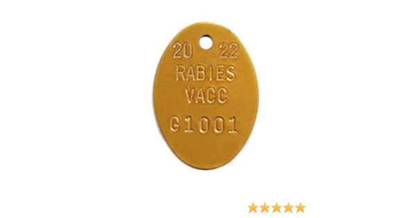 rabies tag 2018