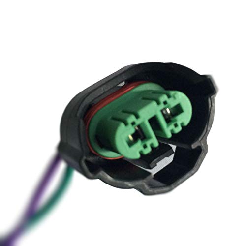 H8 H11 LED Headlight Bulb Connector for Vehicle Headlight Fog Light Replacement Female Socket Wire Harness 2Pcs