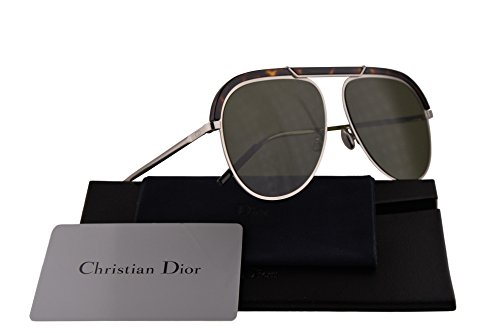 Christian Dior DiorDesertic Sunglasses Havana Palladium w/Green Lens 58mm 9G0O7 Dior Desertic Christian Dior DiorDesertic Sunglasses Havana Palladium w/Green Lens 58mm 9G0O7 Dior Desertic
