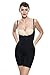 Franato Women's Firm Control Slimming Bodysuit Shapewear,Black,Small
