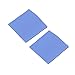 BQLZR 15x15x1mm Soft Thermal Conductive Pads Heatsink IC Chipset Northbridge Pack Of 16