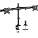 VIVO Dual Monitor Curved Horizontal Array Desk Mount Stand fits Screens up to 27" (STAND-V002E)