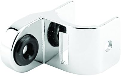 Sentry Supply 650-6533 In/Outswing Strike and Keeper with bumber, 1-1/4 inch Post, Chrome Plated Zamak, , Pack of 1
