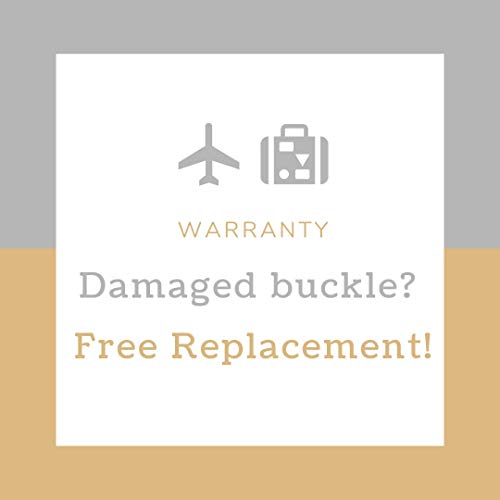 Adjustable Luggage/Suitcase Straps/Belt Tsa Approved - Lockable Travel Accessory - TSA Combination Locking - with Integrated TSA (Travel Sentry Approved) Lock - Green Camouflage