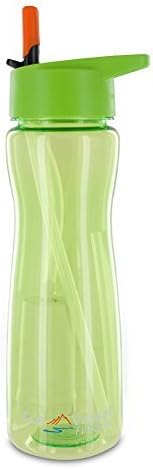 New Aqua Vessel Ultra Lite Tritan 25oz Filtration Bottle - 100 Gallon Filter, Green