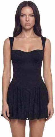 club moves halter dress Womens High Neck Halter Dress