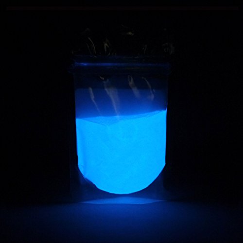 Gluminous Glow in the Dark Powder - Sky Blue - 2oz | 57g