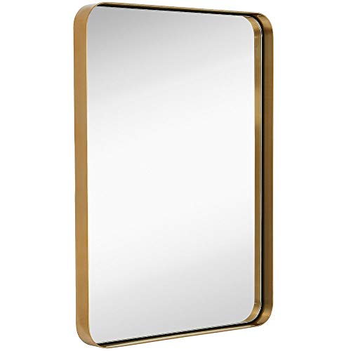 Brass Bathroom Mirrors 1 Top Best Brass Bathroom Mirrors