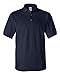 Gildan mens Ultra Cotton 6.5 oz. Pique Polo(G380)-NAVY-M