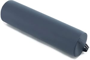 DR.LOMILOMI Massage Full-Round Bolster Pillow 29" L X 9" W (Queen Blue, Jumbo Full-Round 621)