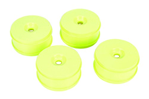 Team Losi 1/8 Buggy Dish Wheel Yellow (4): 8IGHT Buggy 3.0