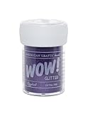 American Crafts Glitter, Extra Fine Eggplant