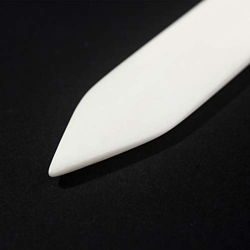 Real Bone Folder Paper Creaser Bookbinding Tool Scoring Kit for Paper Crafting/Card Making/Scrapbooking / Origami Projects and Leather Crafts